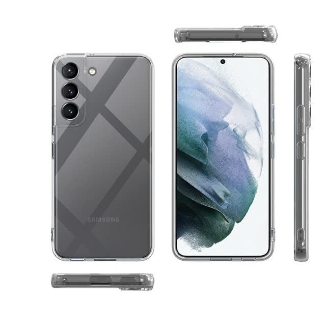 Transparent Silicone Case for Samsung S21