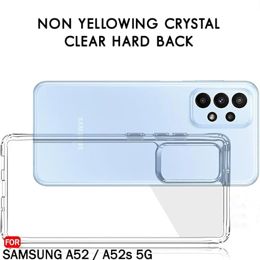 Transparent Silicone Case for Samsung A52