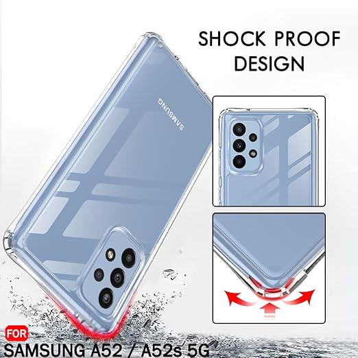Transparent Silicone Case for Samsung A52