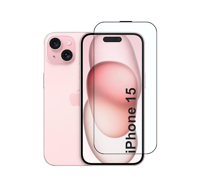 9H Tempered Glass for iPhone 15