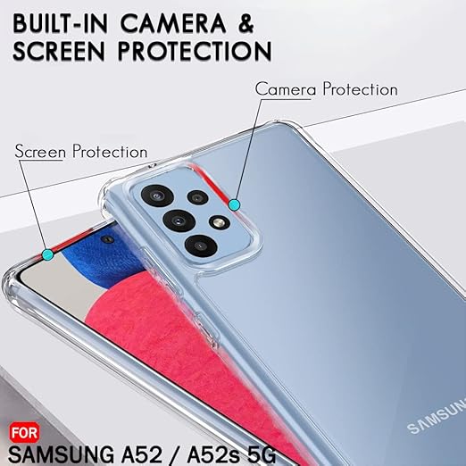 Transparent Silicone Case for Samsung A52