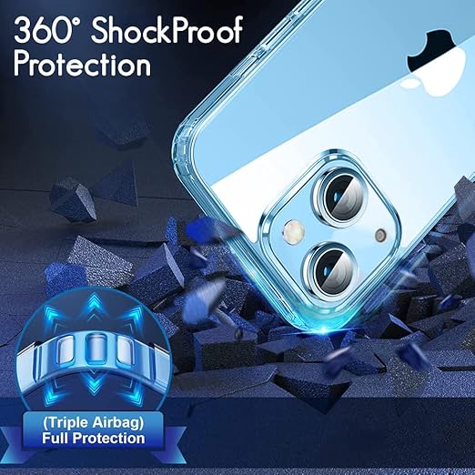 Shockproof Clear Case for iPhone 13