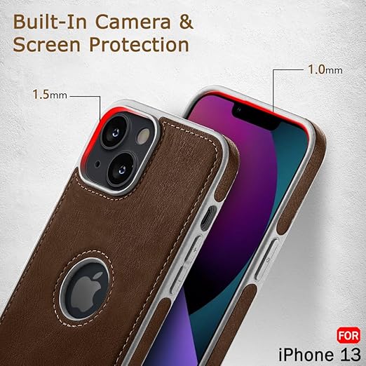 Luxury Leather Case for iPhone 13