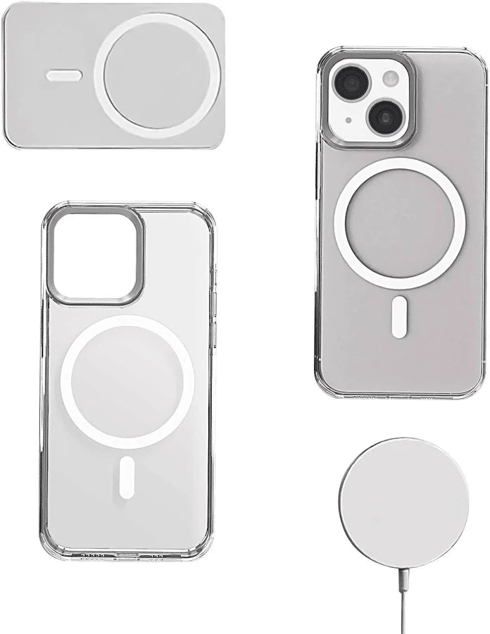 Shockproof Clear Case for iPhone 15