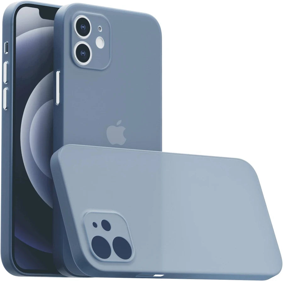 Matte Black Slim Case for iPhone 12